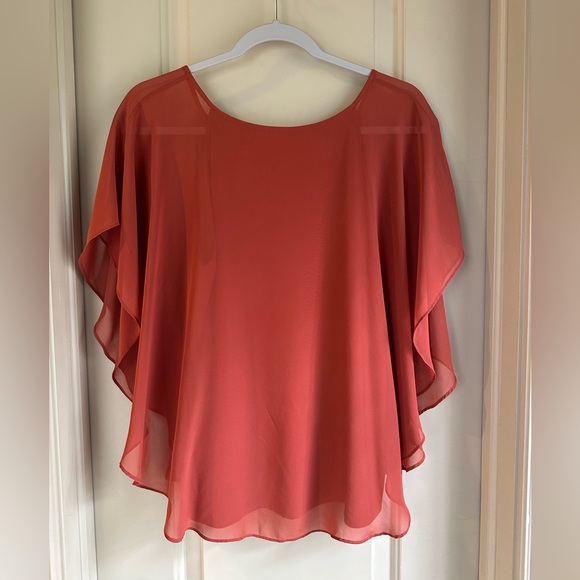 Women’s Cato Est. 1946 Blouse; Size Medium; Burnt Orange - Picture 5 of 5